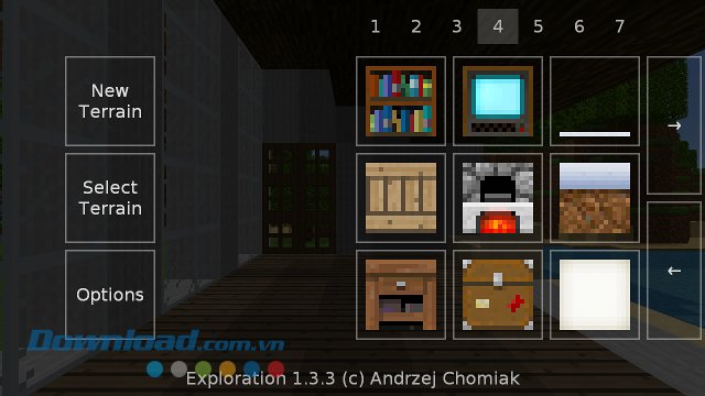 Các tính năng của game Exploration