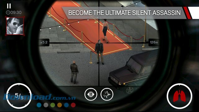Trở thành sát thủ bắn tỉa "thầm lặng" trong game Hitman: Sniper
