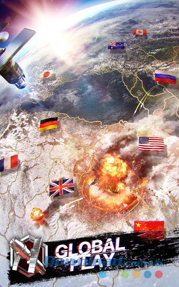 Cạnh tranh với game thủ toàn cầu trong game Invasion: Modern Empire