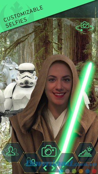 Chụp ảnh phong cách Star Wars Chụp ảnh phong cách Star Wars