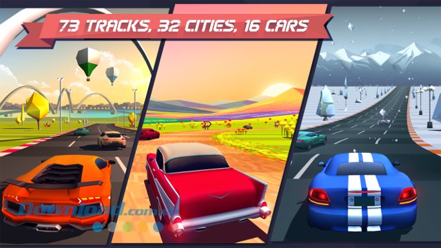 Những yếu tố nổi bật của game Horizon Chase 