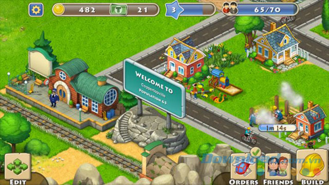 Quản lý nông trại là nhiệm vụ chính trong game