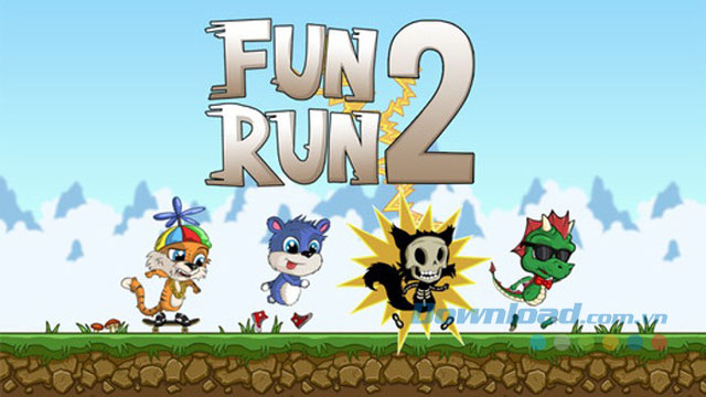 Game thú cưng thi chạy Fun Run 2 cho Windows Phone