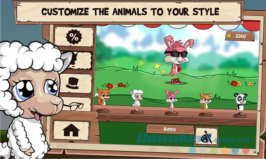 Tùy chỉnh cho nhân vật trong game