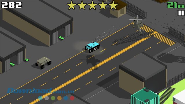 Giao diện game Smashy Road: Wanted