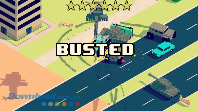 Smashy Road Wanted sở hữu hiệu ứng hình ảnh và âm thanh chân thực