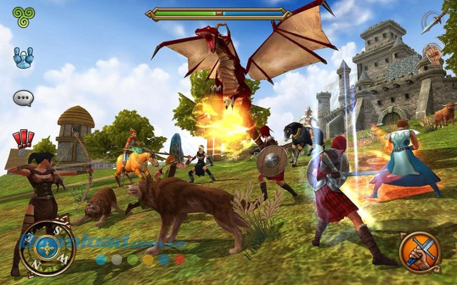 Khai phá kỹ năng của nhân vật trong game Celtic Heroes