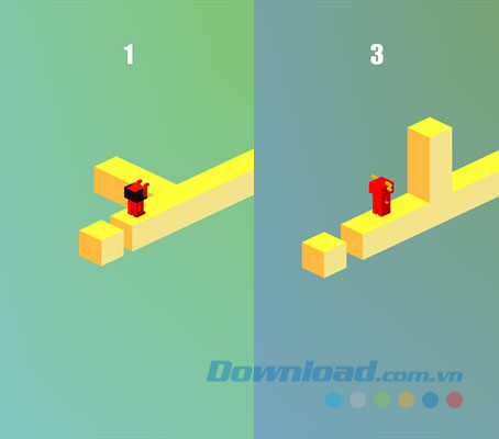 Gameplay của The Branch trên Windows Phone với nhiều nhân vật