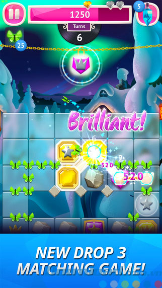 Lối chơi Drop-3 mới