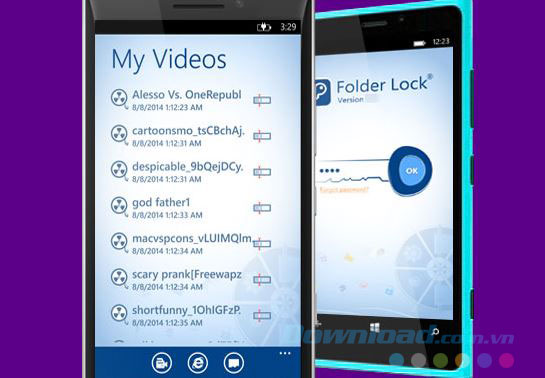 Phát nhạc và video ngay trong ứng dụng