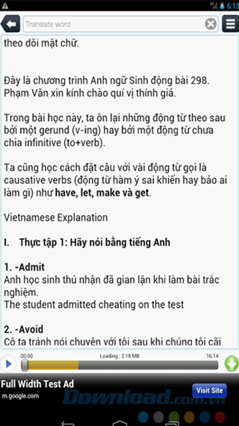 Học tiếng Anh VOA