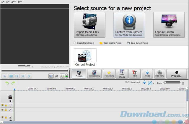 Giao diện của Soft4Boost Video Studio