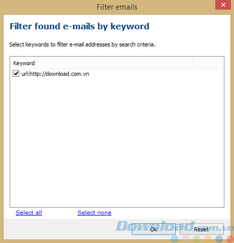 Bộ lọc email