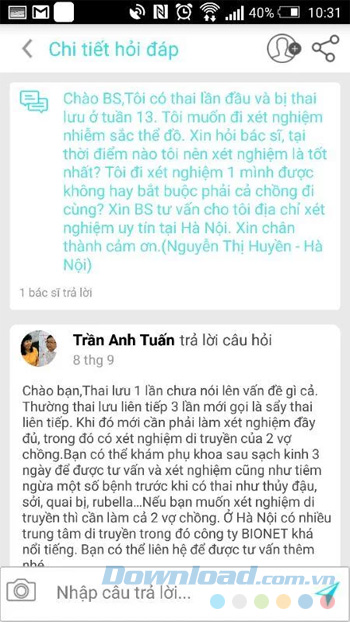 Chi tiết hỏi đáp