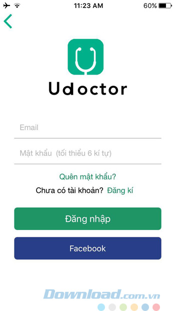 Đăng nhập Udoctor
