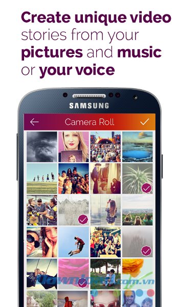 Làm video từ ảnh và nhạc đơn giản với PicMotion