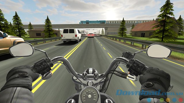 Game đua xe góc nhìn người thứ nhất