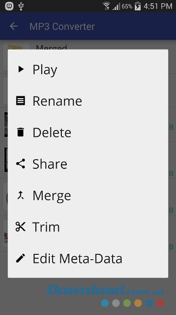Các tính năng của Video to MP3 Converter Các tính năng của Video to MP3 Converter