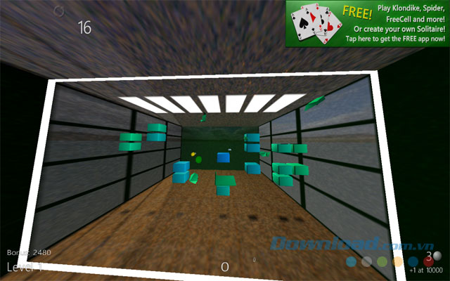 Sử dụng các công cụ power-up phía sau bàn chơi