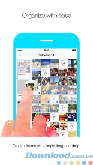 Tổ chức ảnh thông minh