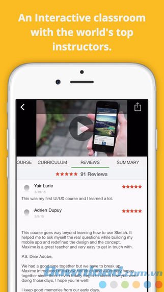 Liên hệ với người hướng dẫn