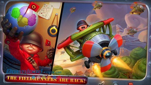 Fieldrunners 2 - game thủ thành hấp dẫn 