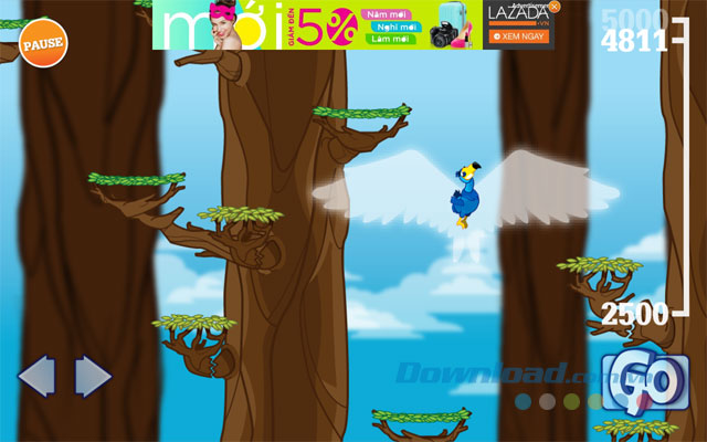 Game có khá nhiều công cụ power-up