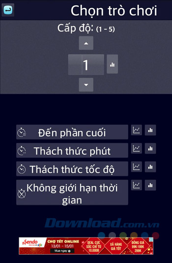 Chọn trò chơi Chọn trò chơi