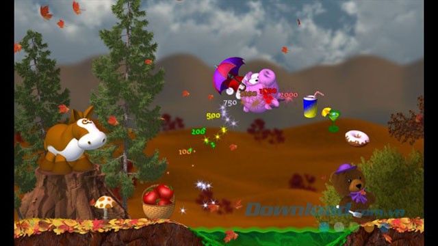 Thu thập nhiều đồ ăn cho bữa tiệc