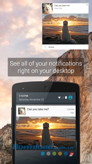 Nhận thông báo với Pushbullet