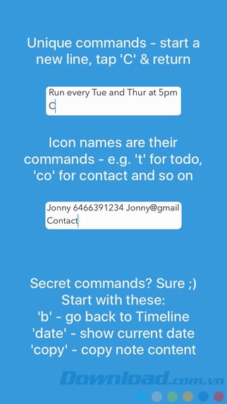 Dùng lệnh để thao tác