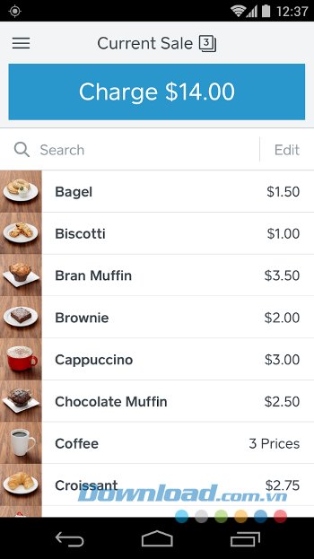 Quản lý giao dịch với Square Register