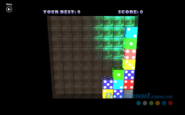 Giao diện bắt mắt của game 3D Puznic cho Windows 8 Giao diện bắt mắt của game 3D Puznic cho Windows 8