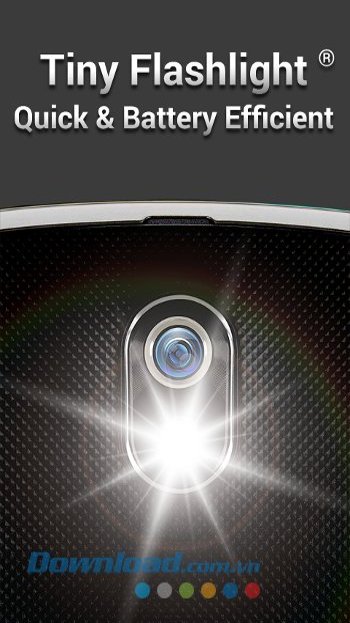 Tiny Flashlight + LED - ứng dụng đèn pin hiệu quả 