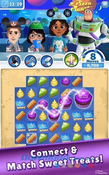 Lối chơi quen thuộc trong game Dream Treats