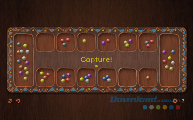 Tính toán để ăn quân của đối phương về ô quan của mình