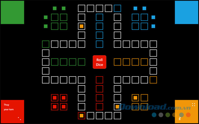 Giao diện game Ludo cho Windows 8