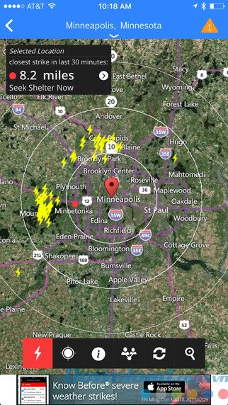 Xem hình ảnh vệ tinh