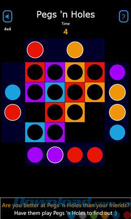 Bàn chơi 4x4 của game
