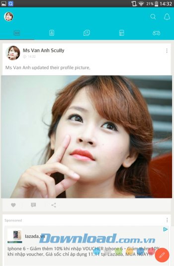 Dòng thờ gian trên Fiesta by Tango