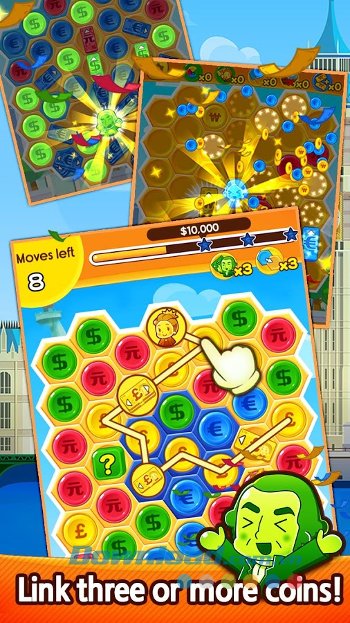 Lối chơi quen thuộc trong game Millionaire POP