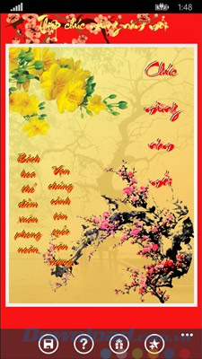 Mẫu thiệp chúc tết