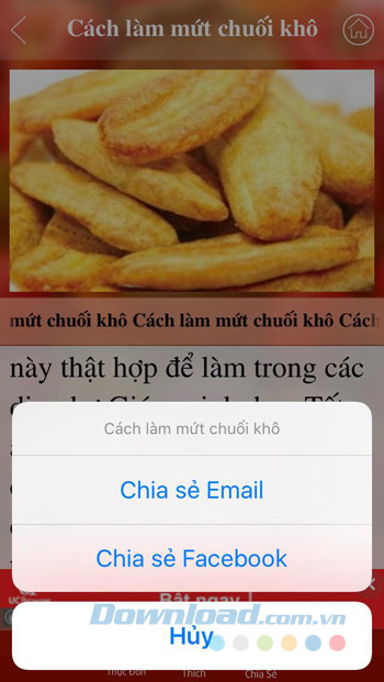 Chia sẻ món ăn