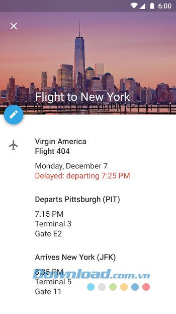 Xem thông tin trên Google Calendar