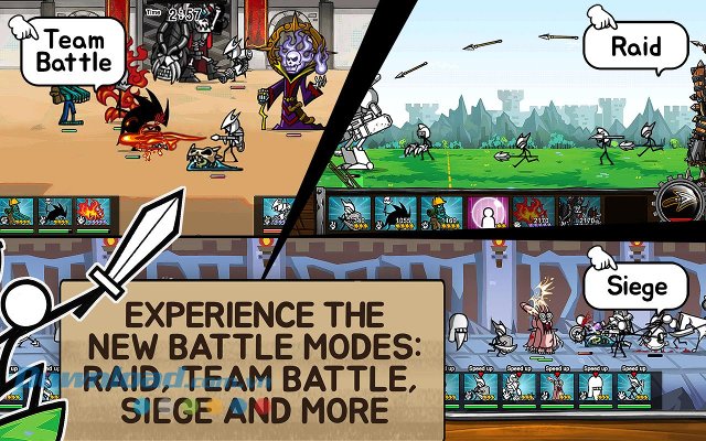 Cartoon Wars 3 có thêm nhiều chế độ chơi mới hơn