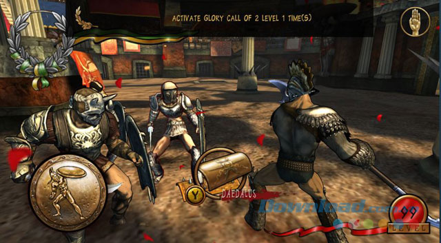 Giao diện game I, Gladiator Free 
