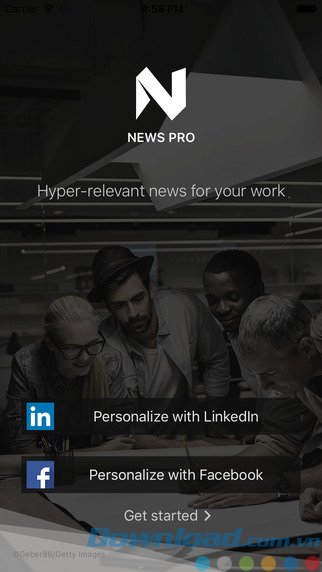 Đăng nhập tài khoản News Pro