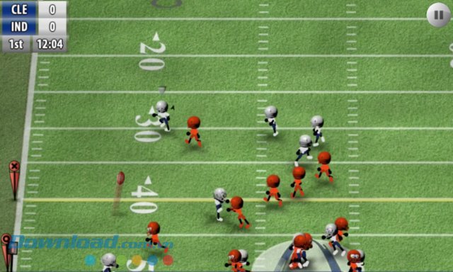 Giao diện game Stickman Football - The Bowl 