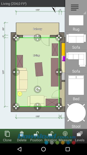 Thiết kế nhà ở với Floor Plan Creator 