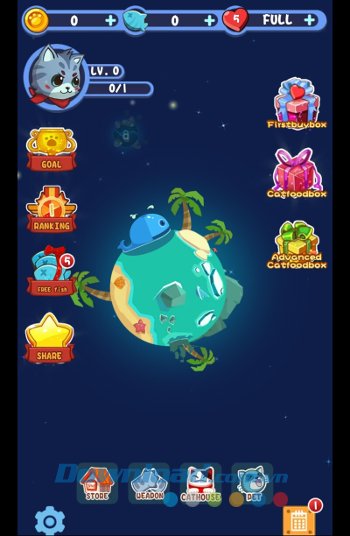 Giao diện game Iron Cat